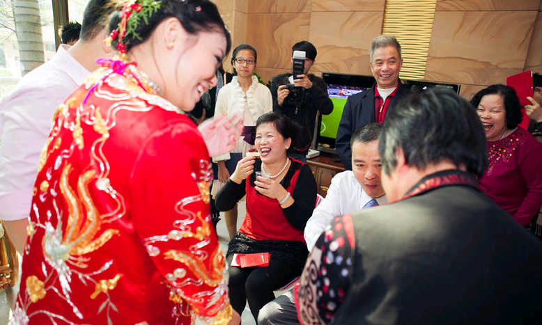 上海人中西结合的婚礼习俗