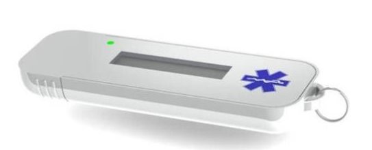 优盘大小生物指纹扫描器推出 可存储医疗记录