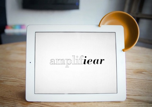 iPad长耳朵,不插电的Amplifie<span style='background-color:Yellow;'>AR</span>Pad长耳朵,不插电的Amplifiear增大音量