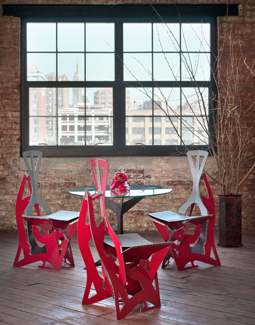 折叠好方便,Folditure Leaf Chair<span style='background-color:Yellow;'>省空间</span>