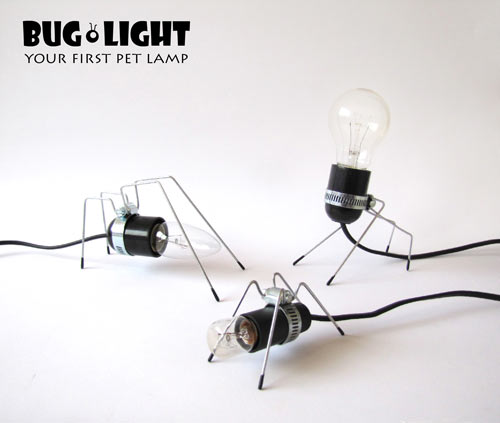Bug Light 简单支架带来的“宠物灯”